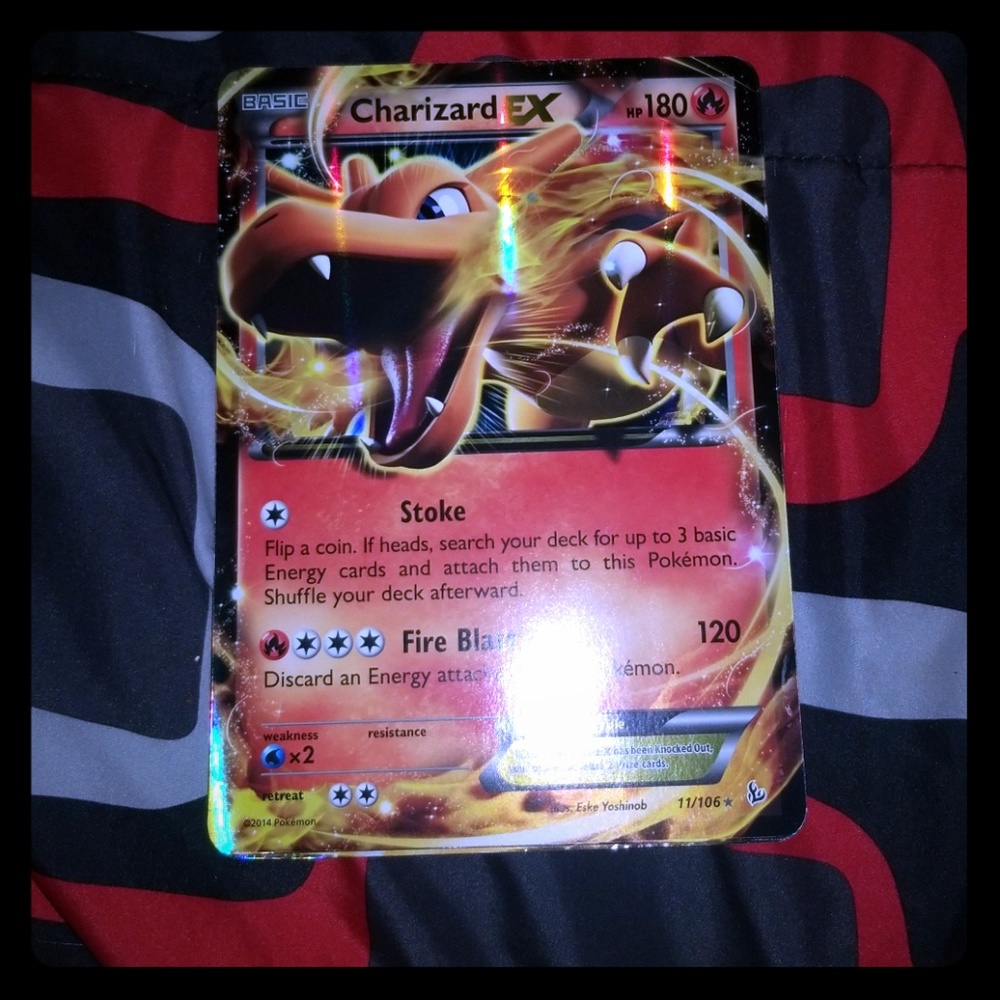 charizard EX jumbo card nm/m condition